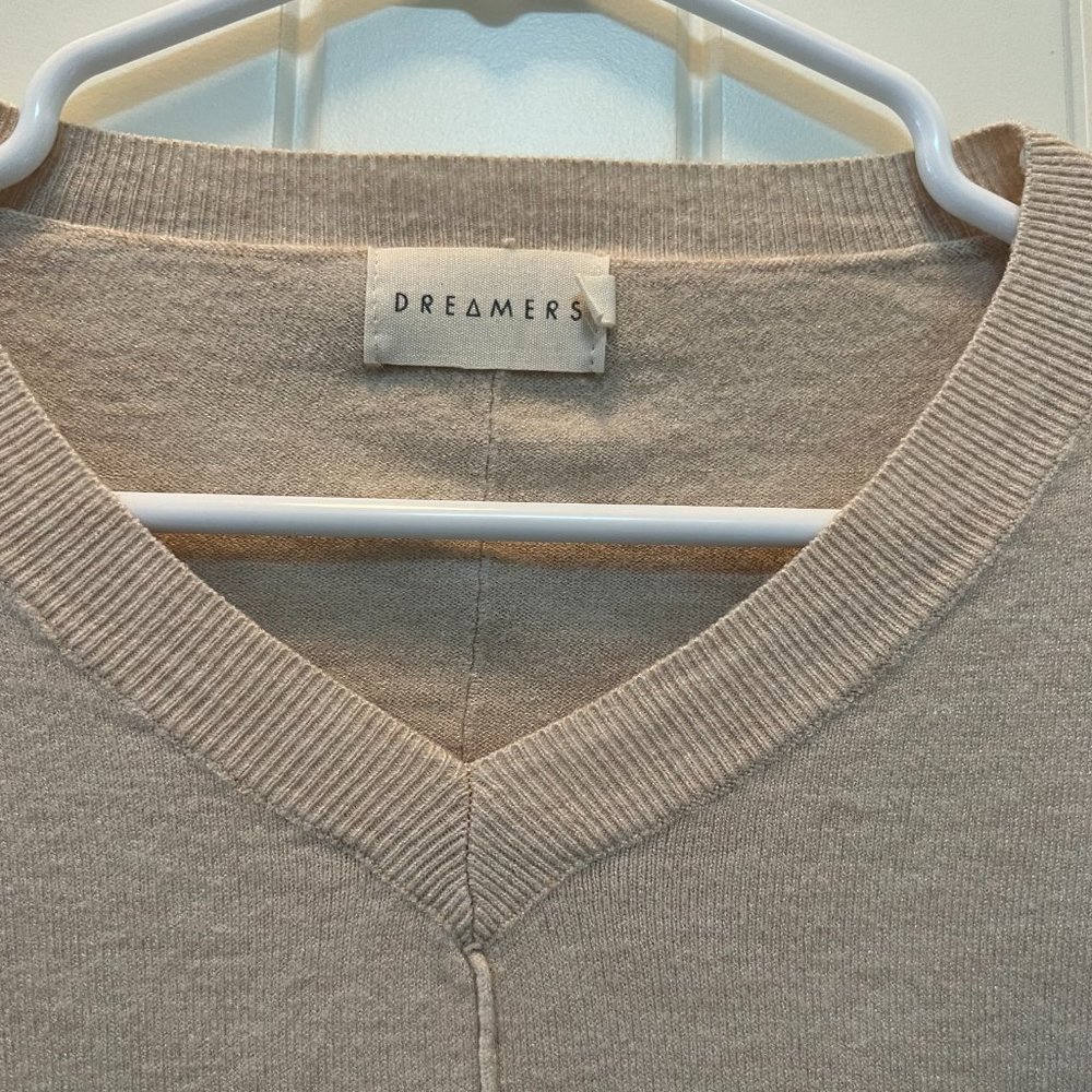 Dreamers Tan Sweater - Picture 2 of 3